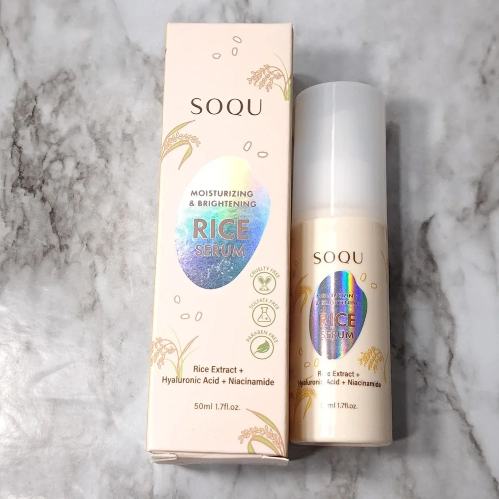 Korean SOQU‎ Rice Serum Moisturizing & Brightening 1.7fl.oz